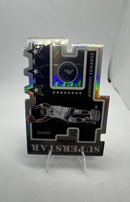 2021-22 Panini Contenders Optic - Superstars Die-Cuts Anthony Edwards #3 Bb1.4
