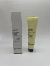 PHILOSOPHY ~ PURITY MADE SIMPLE PORE EXTRACTOR CLAY MASK ~ 2.5 OZ