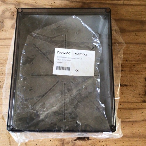 ESR KLARDECKEL GEHÄUSE ABZWEIGDOSE ANPASSBAR PVC KUNSTSTOFF IP56 240x190x90mm