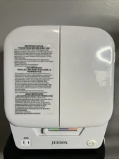 JERDON Tri Fold Lighted Makeup Mirror  JGL10W Needs Stand Replacement Used