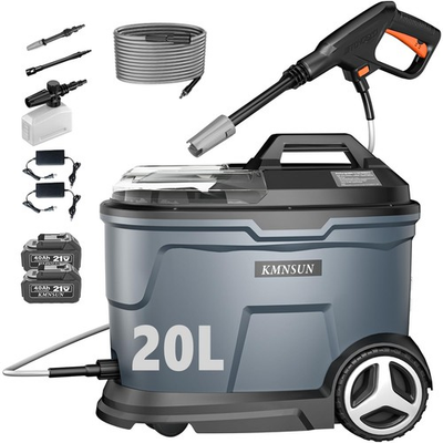 #ad Portable Pressure Washer Cordless Pressure Washer with 5.28 Gallon Tank Max... $478.41