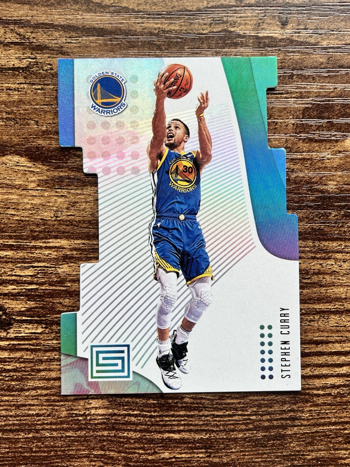 STEPHEN CURRY 2018-19 STATUS PURSUIT SSP CASE HIT #76 WARRIORS