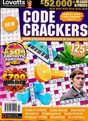 LOVATTS CODE CRACKERS MAGAZINE NO 7