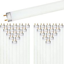 Luxrite 30-Pack F32T8/835 32W 48 Inch T8 Fluorescent Tube Light 3500K 2800lm G13