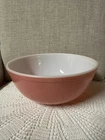 Vintage PYREX Pink Mixing Nesting Bowl #404 Milk Glass 4 Qt