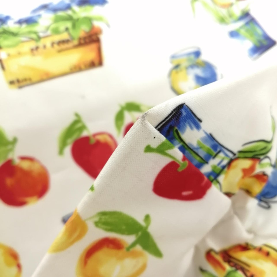 Tote Bag Model Number White Apple Floral Pattern With Stains Lesports ...