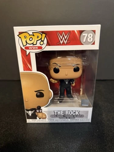 FUNKO POP ! THE ROCK 78 POP WWE W01