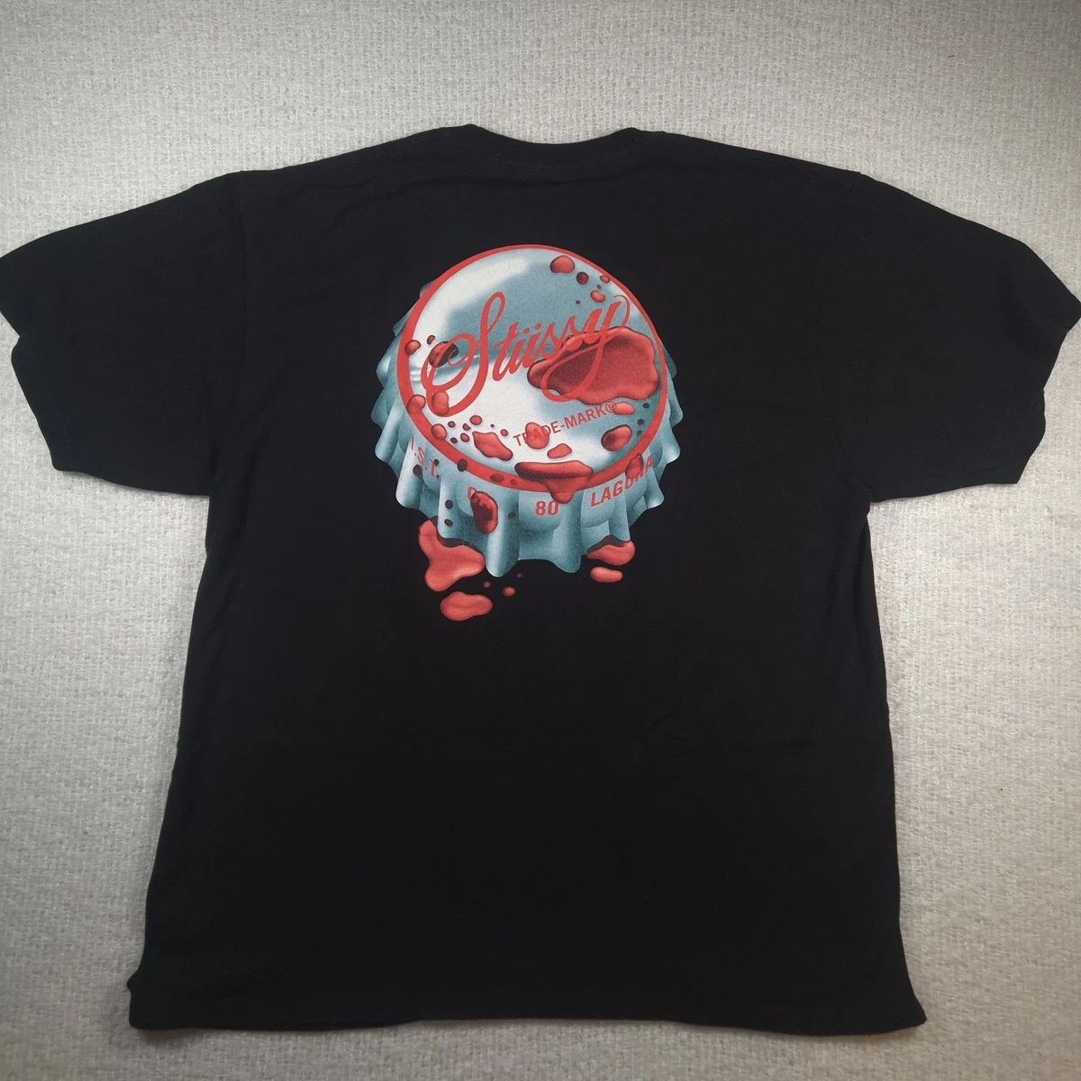 Stussy Black Regular Size T-Shirts for Men for sale | eBay UK