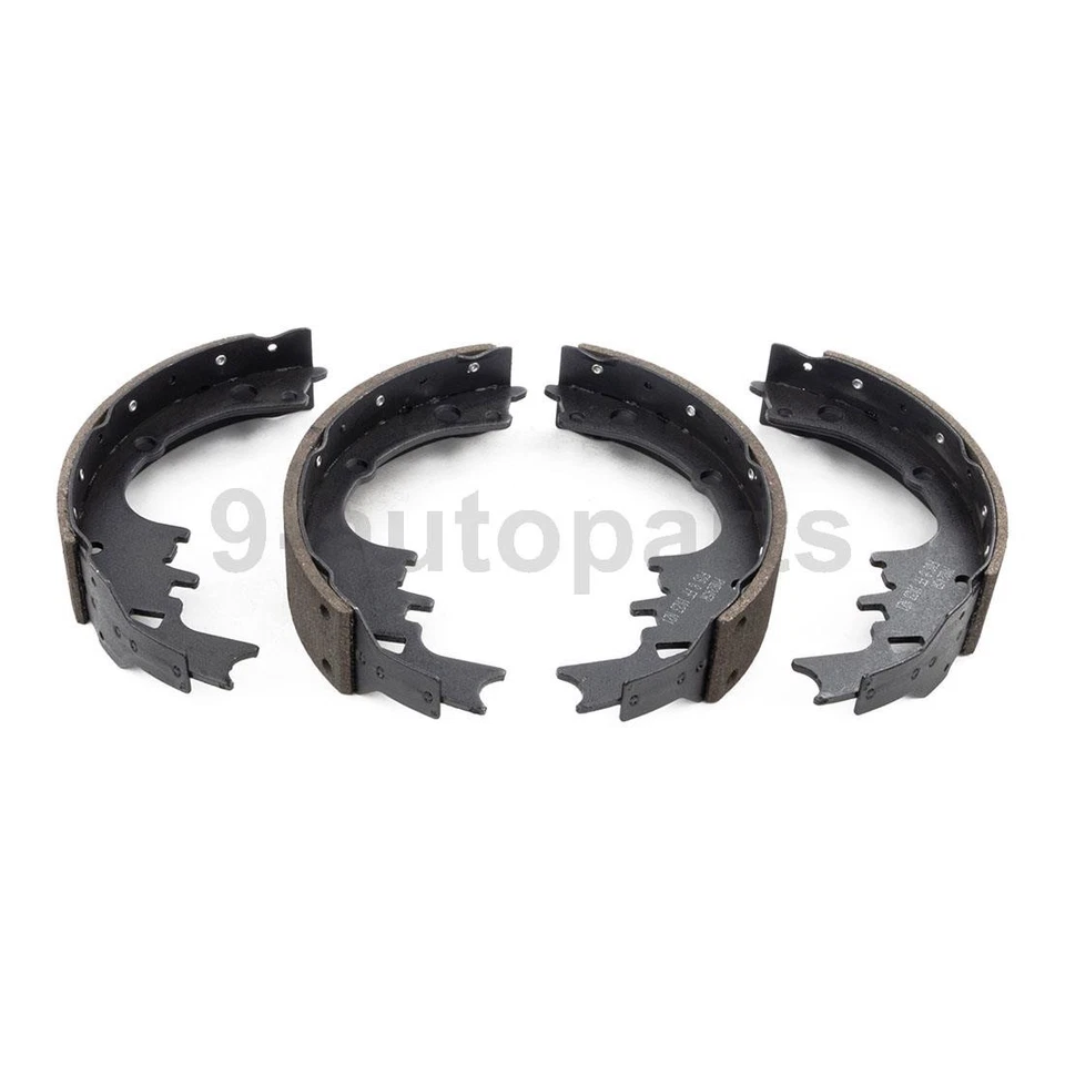 Front Brake Pads Rear Brake Shoes kit For 1976 1977 Pontiac Astre - Image 3 of 4