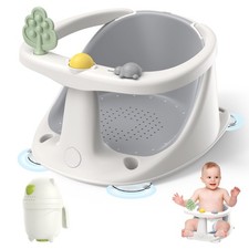 Baby Bath Seat: Infant Bath Seats for Babies Sitting Up - Toddler Bath Seat f...