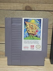 Alfred Chicken (Nintendo Entertainment System, 1994). Cartridge & NES Sleeve.