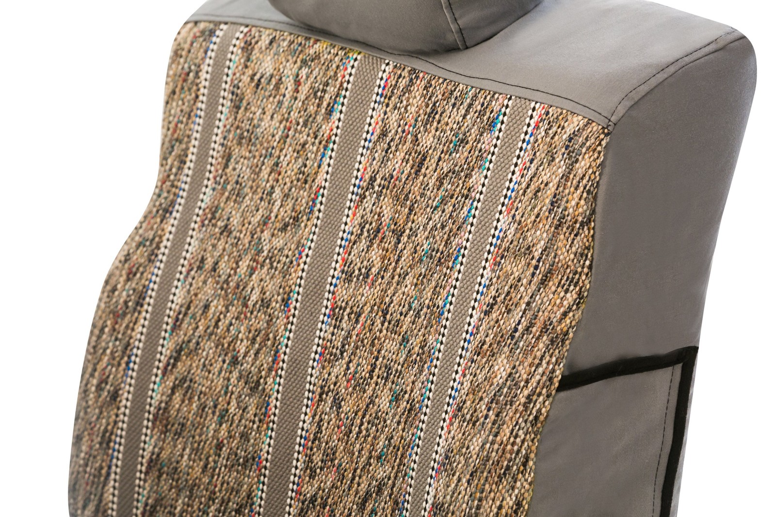 Saddleman 029538-14 Saddle Blanket 2nd Row Gray Custom Seat Covers