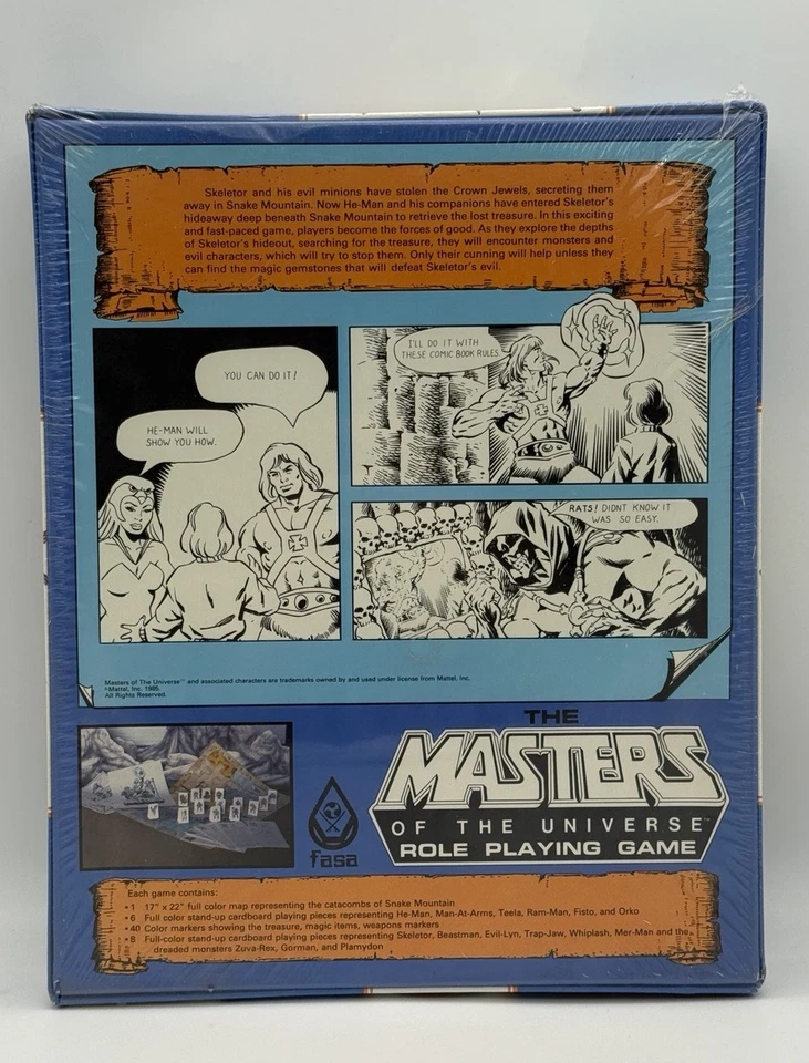 FASA Games The Masters of the Universe Role Playing Game RPG 1985 NEW SEALED! - Image 2 of 4