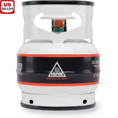 #ad #ad Portable Refillable 3.8lb Propane Tank Ideal Camping Fire Pit Grill RVing New $69.67