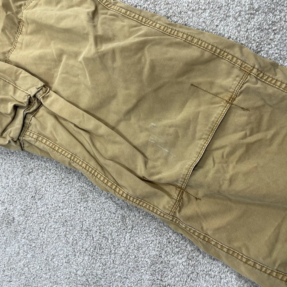 Polo Jeans Ralph Lauren Men Cargo Pants Size 40 x 32" Inseam Pockets FLAWS D32 - Image 4 of 4