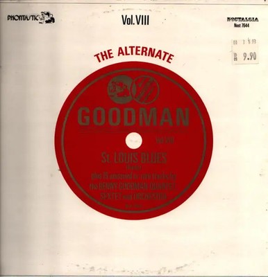 Benny Goodman The Alternate Goodman. Vol. VIII NEAR MINT Nostalgia Vinyl LP