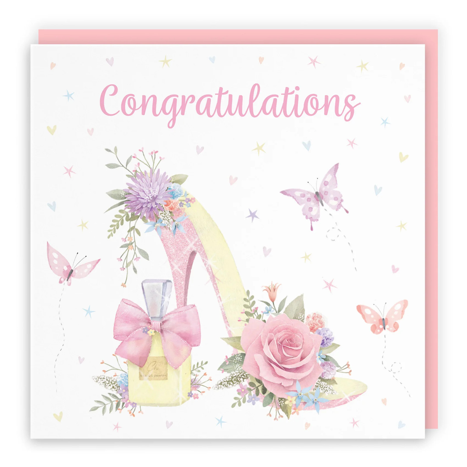 Congratulations Card High Heel And Perfume Milo's Gallery