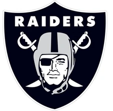 Las Vegas Raiders Logo - Die Cut Laminated Vinyl Sticker Decal NFL car window