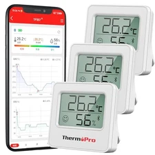 ThermoPro Bluetooth Thermometer/Hygrometer Digital Thermometer Wireless High
