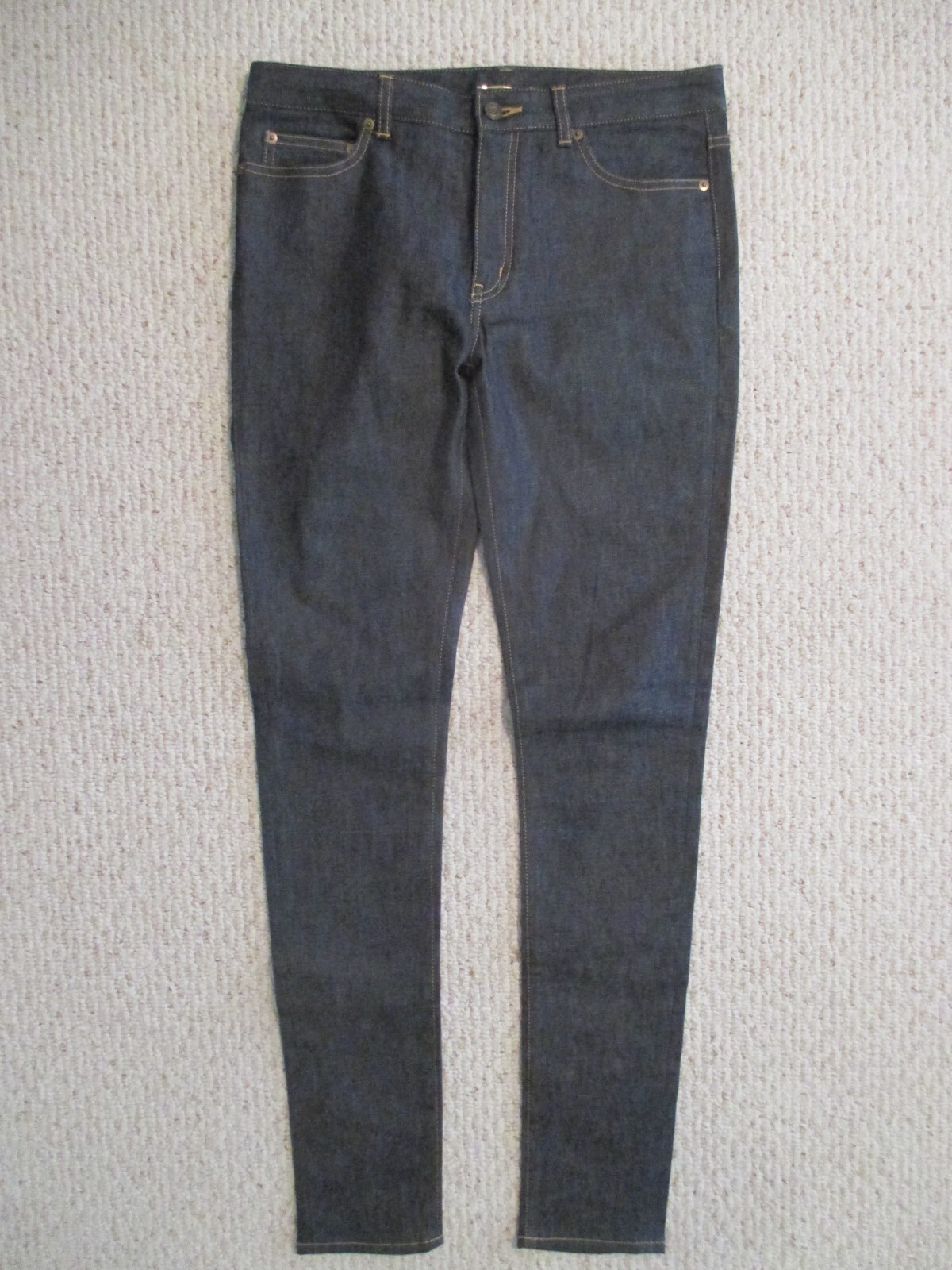 NUOVI jeans skinny Saint Laurent taglia 30 32 D02 con SK MW
