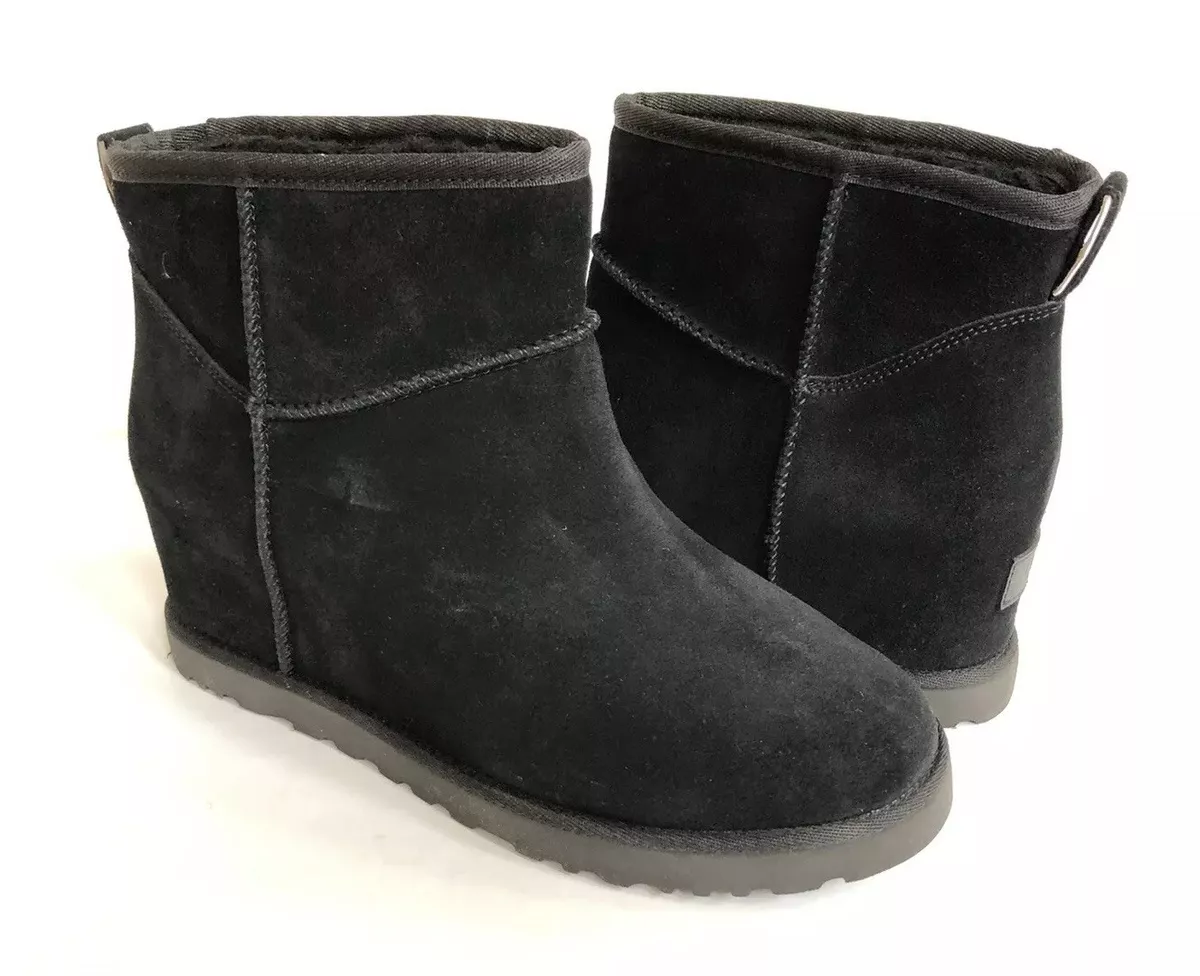 Ugg classic mini noir femme sales