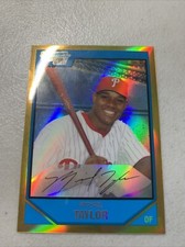 2007 Bowman Chrome Gold Refractor 1st Bowman Michael Taylor 22/50