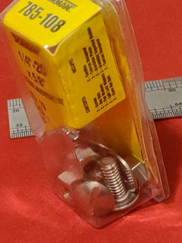 GENUINE DORMAN 785-108 LICENSE HARDWARE KIT 1/4"-20x 5/8" 10PC NIB 019495047933 - Picture 6 of 12