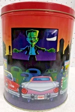 Trail's End 1950s Drive In Movie Collectable Gourmet Popcorn Container Empty