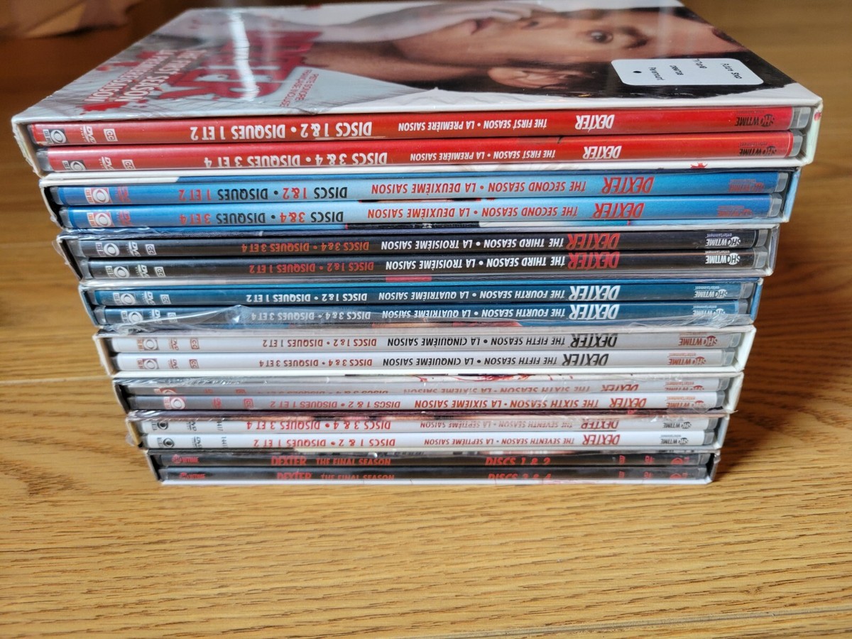 Dexter The Complete Series DVD , Slipcovers, Canadians Launch
