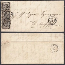 Germany 1863 - Letter. Mi Nr.: 17 a (x3) from Wertheim ..(8G-36137) MV-5554