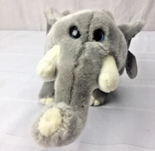 2006 Wishpets Grey Elephant Emily Hipeye Plush Stuffed Animal  w/ tags