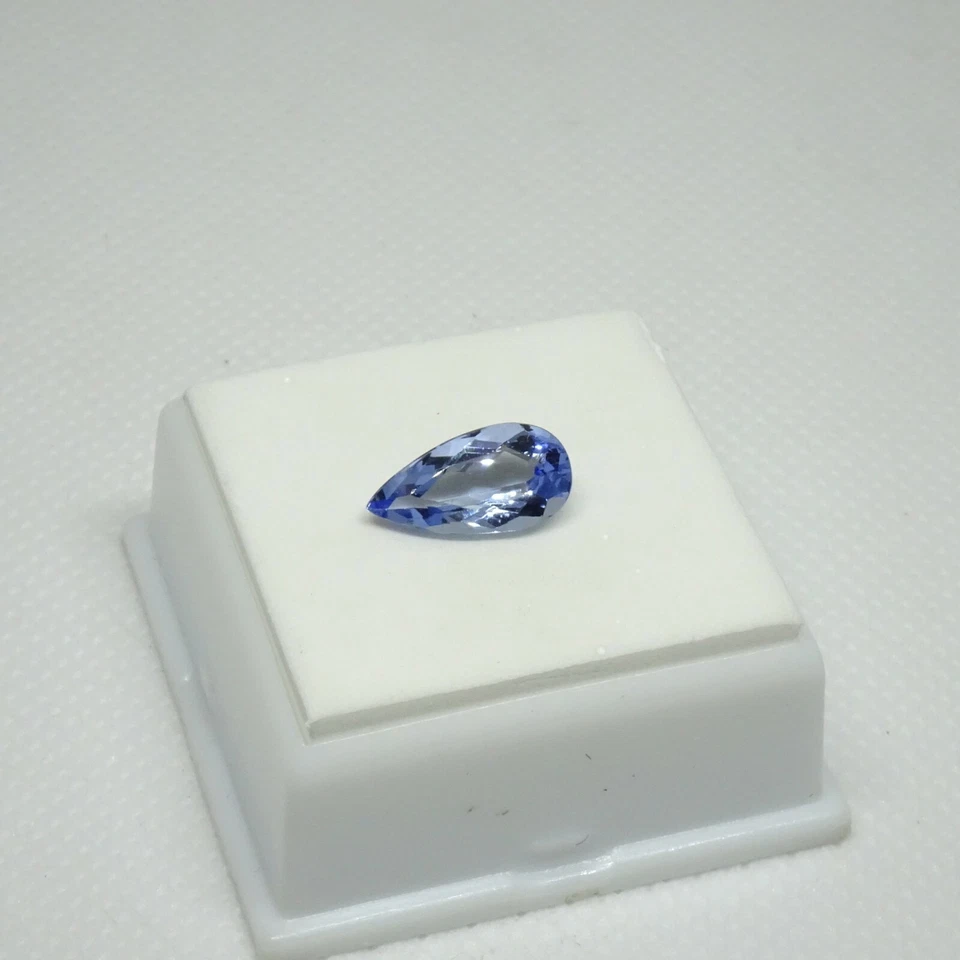 2.22ct Blue Beryl Pear Shape 13x6mm - Gorgeous Color Blue Beryl Loose Gemstone - Image 2 of 4