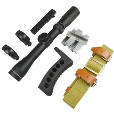 Mosin Nagant 2-7x32 Long Eye Relief Scope COMBO Set for M44 M91/30 M39 M38