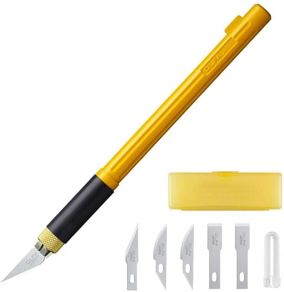 OLFA Saw & Art knife & Spare blade (157B)