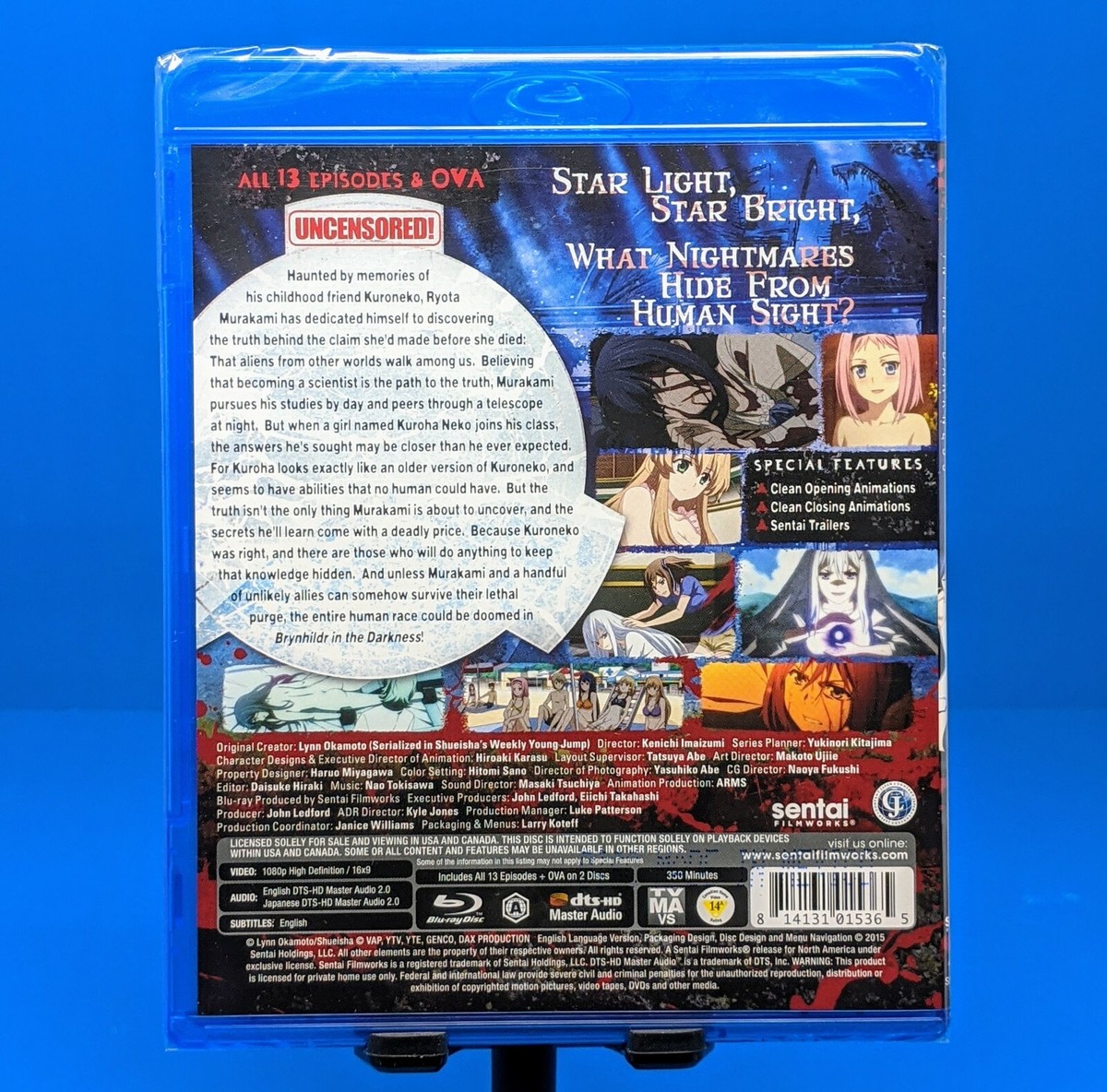Brynhildr in the Darkness Blu-ray Complete Anime Series Collection