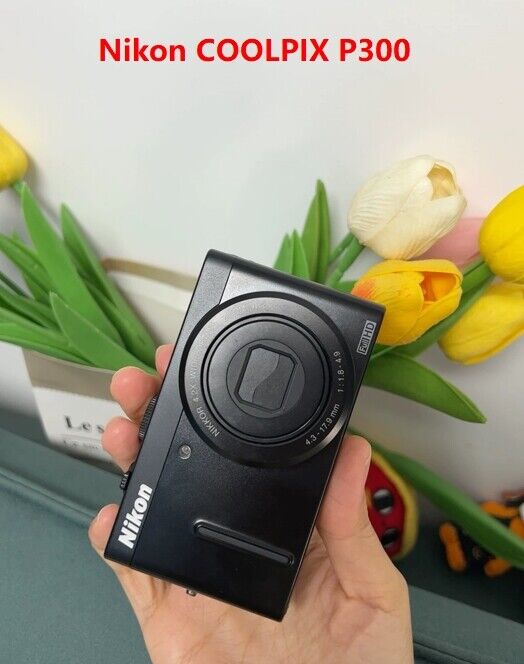 Nikon COOLPIX P300 Black 12.2MP 4.2x Compact Digital Camera Nikon COOLPIX P300 Black 12.2MP 4.2x Compact Digital Camera