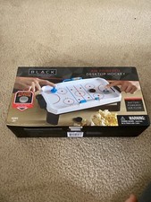 BNIB Black Series Air-Powered Desktop Hockey - 2 players, fun for kids  adults