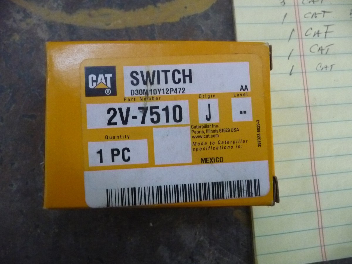 Caterpillar 2V-7510 Switch | eBay