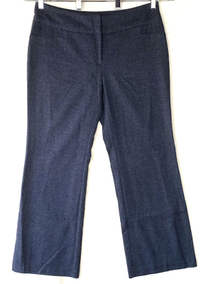 Apt.9 Curvy Fit Wide Leg Dress Pants Women's Size 12 Black/Gray Faux  Pockets | eBay