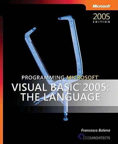 Developer Reference Programming Microsoft® Visual Basic - Main Image