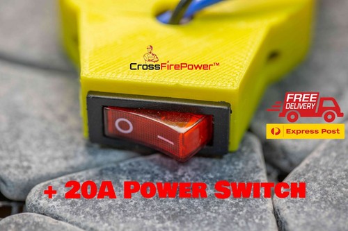 Adaptador Dewalt 18v hágalo usted mismo adaptador de batería BASE con interruptor de alimentación hasta 20A - Imagen 9 de 10