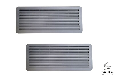 2x Schiebedach Lüftungsgitter Grau für Mercedes W202 W203 W208 W209 W210 W211