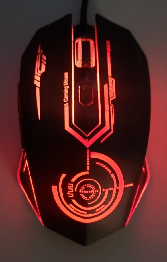 Uhuru Optical Wired Multicolor Gaming Mouse 3200 Max DPI / 6 Buttons - Image 3 of 4