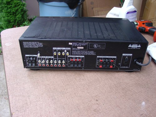 Sony STR-D515 Simple 5.1 Channel Black Face Digital Stereo Receiver - Picture 6 of 10