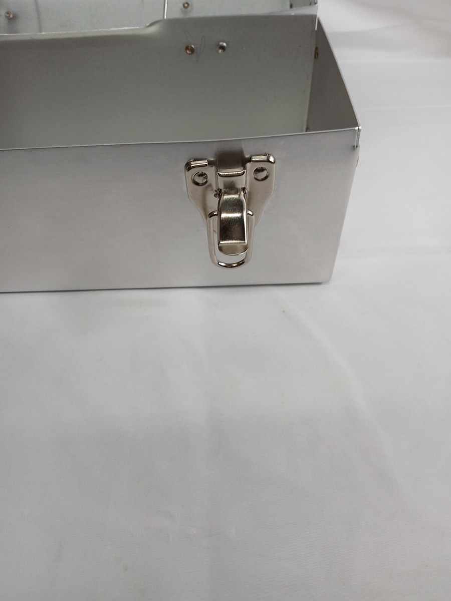 Supreme x L. May MFG Inc. Miners Lunchbox Silver Logo NEW Rare! | eBay