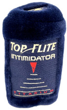 Top Flite  Intimidator Titanium  Fairway Wood Black Golf Club Head Cover