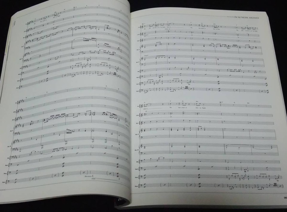 TM NETWORK ARCHIVES Archives Best Songbook eBay