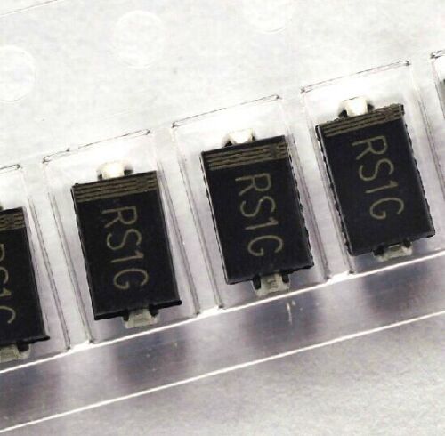 200pcs FR104 RS1G 1A 400V SMA DO-214AC Fast Recovery Diode FRD - Picture 1 of 3
