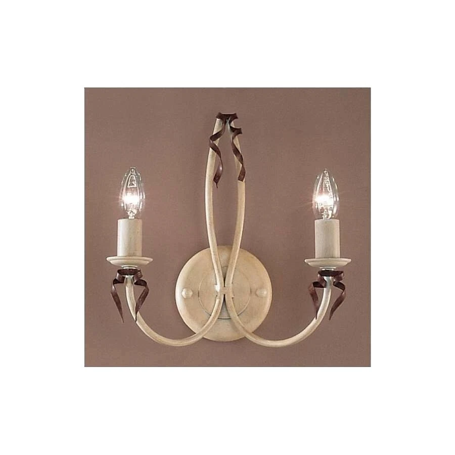 Marrón de Hierro Forjado Accesorios de Iluminación de Pared Tradicional