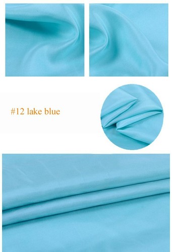 1 Yard Pure Mulberry Silk Linings Habutai Fabric Tissu - Picture 9 of 36